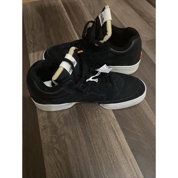 Ellesse Piazza Suede AM 6-10318 Mens Black Low Sneakers Shoes Size 10 main image 6